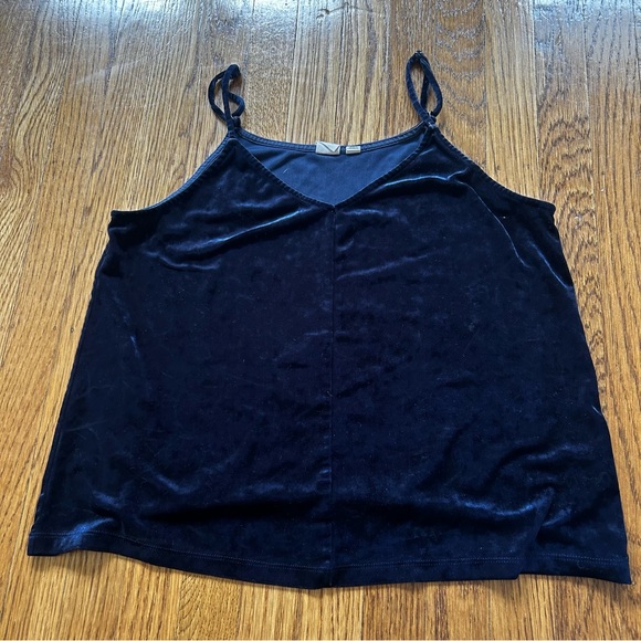 Blue Velvet Camisole - Picture 2 of 4